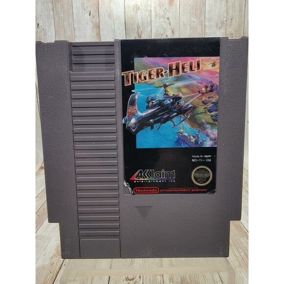 Tiger-Heli Nintendo Entertainment System 1987 Tested Authentic - Picture 1 of 3
